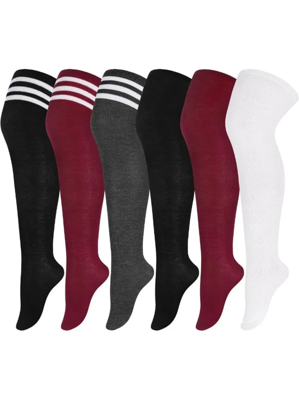 Plus Size Thigh High Socks for Women | Over Knee Warm Stockings | Daily Wear